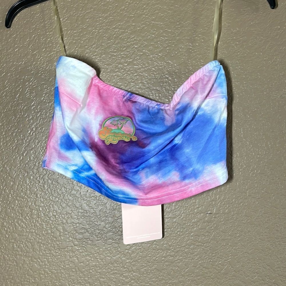 Tie dye tube top size small